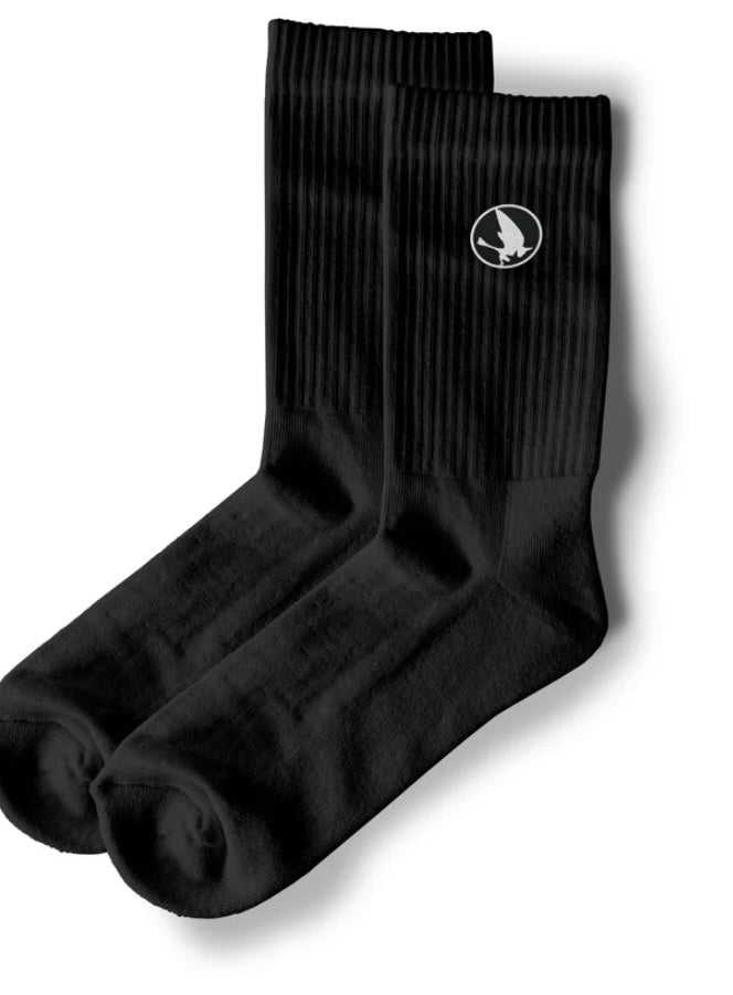 Pícalo Brand Escudo de Pitirre Socks Black