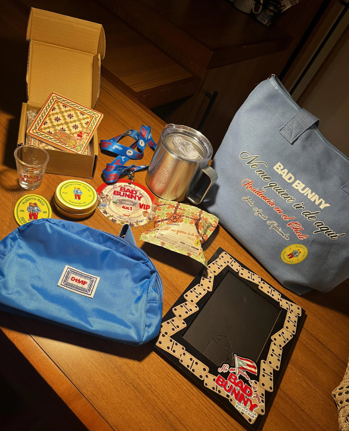 Bad Bunny DTMF La Residencia VIP Goodie Bag
