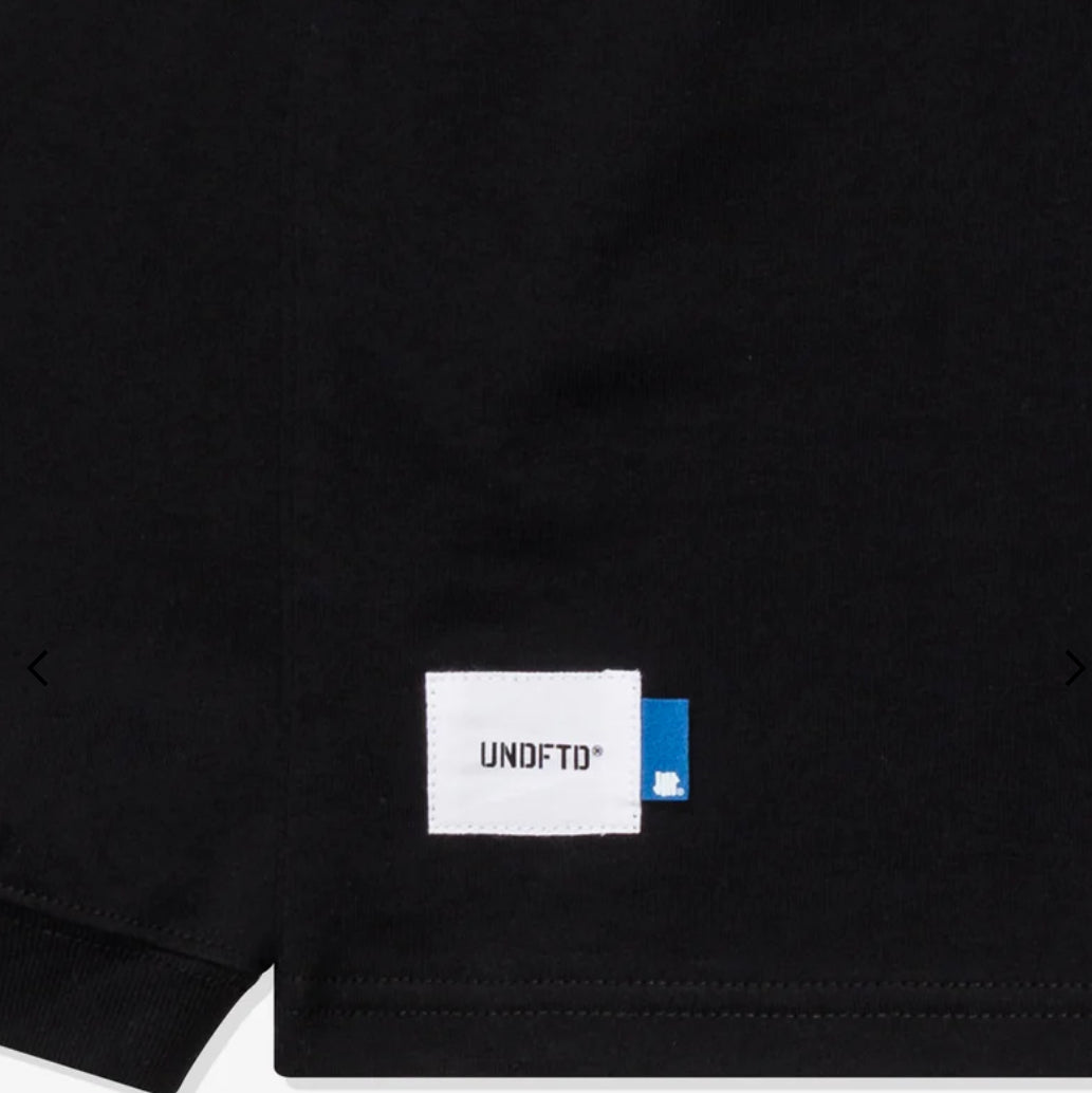 Undefeated Long Sleeve Pocket Tee Black