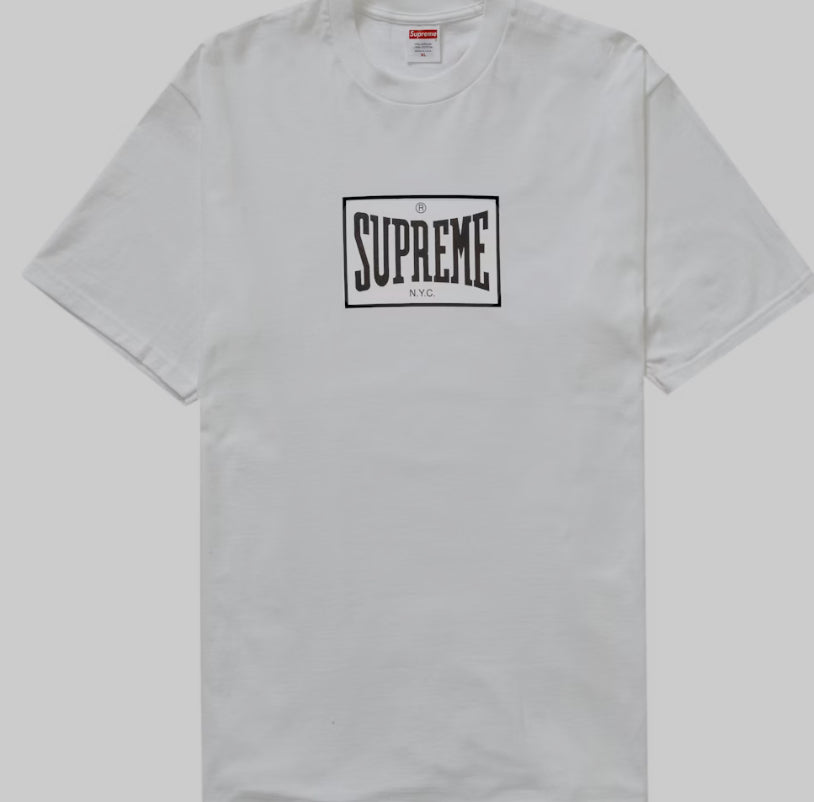 Supreme Warm Up Tee White