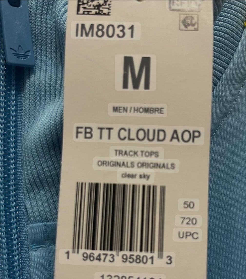 Adidas The Simpsons Cloud Track Jacket IM8031