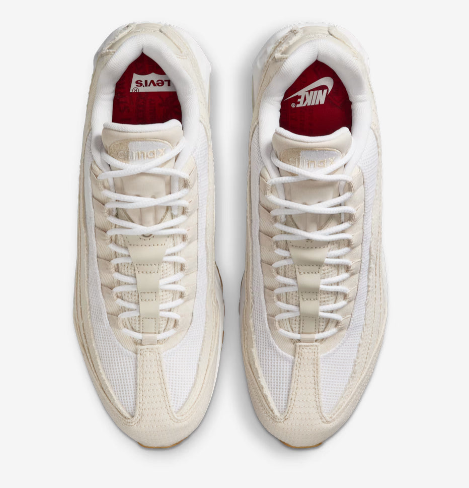 DS Air Max 95 OG Levi’s White and Ecru HM4743-100