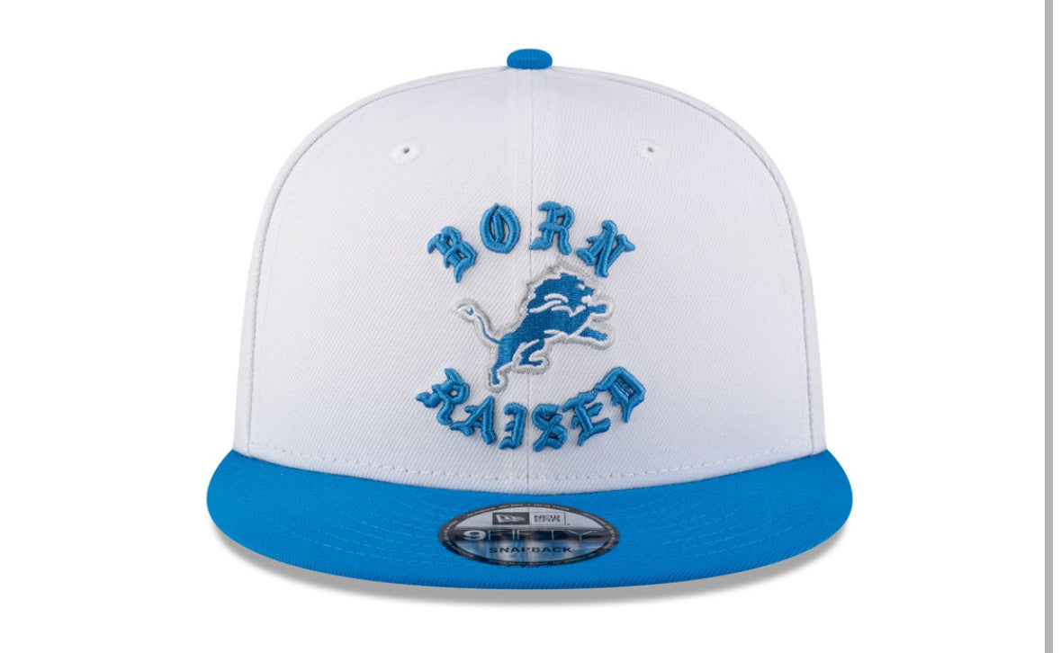 Born x Raised New Era Cap NFL Detroit Lions