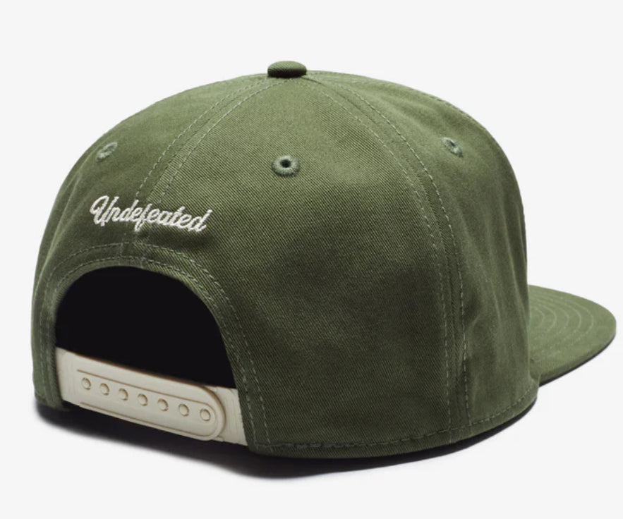 Undefeated Icon Snapback Dark Green
