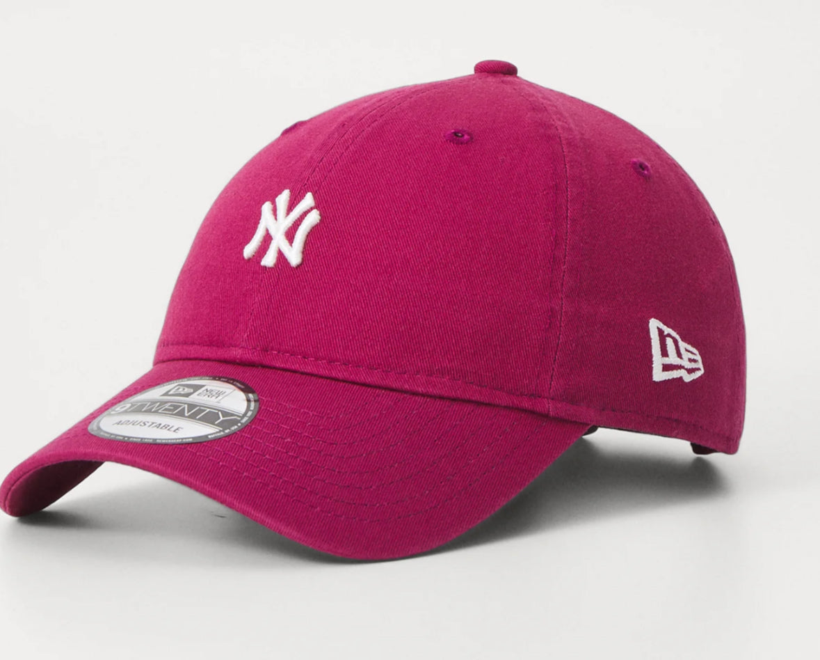 NEW ERA MINI WASHED 9TWENTY® UNISEX - Cap - berry New York Yankees