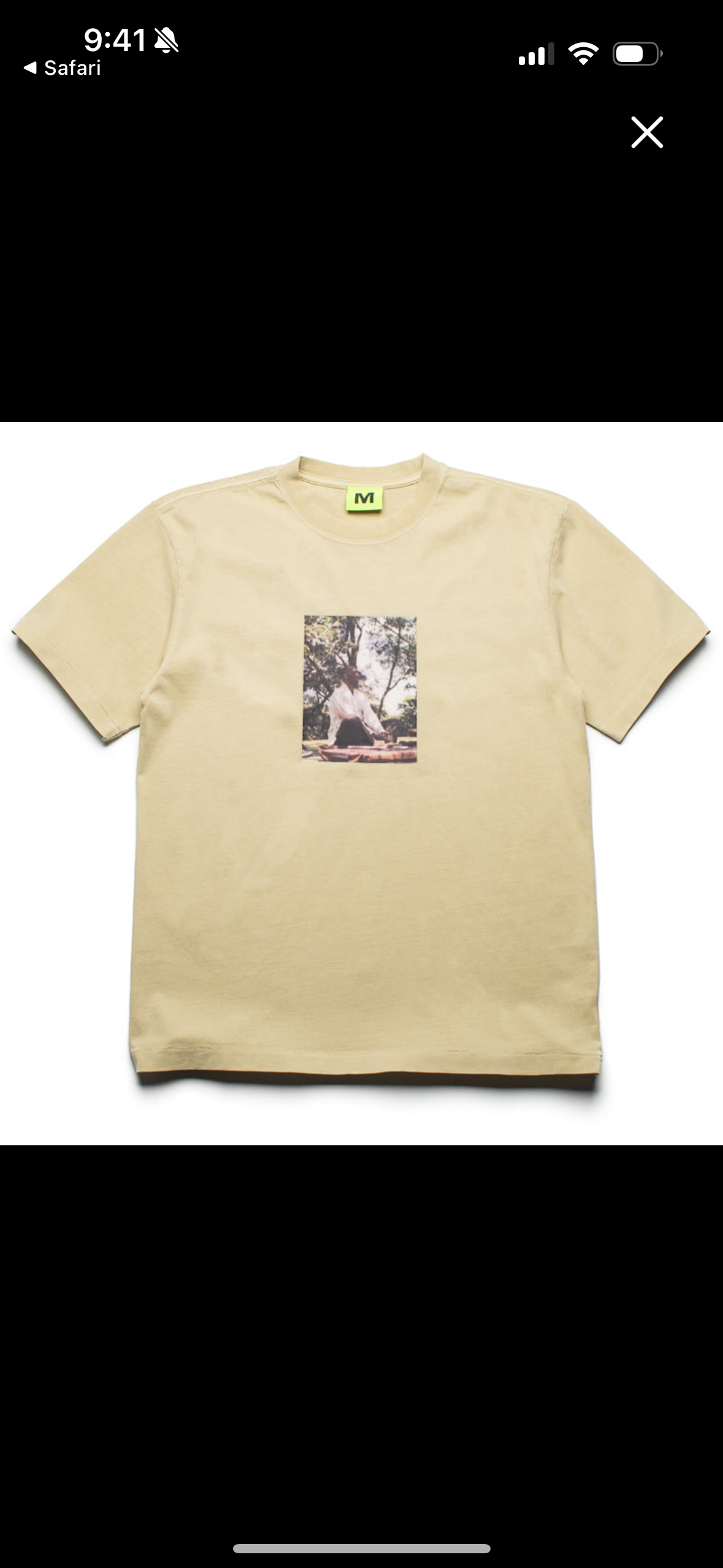 Supervsn Inside Out Tee (Pale Olive)